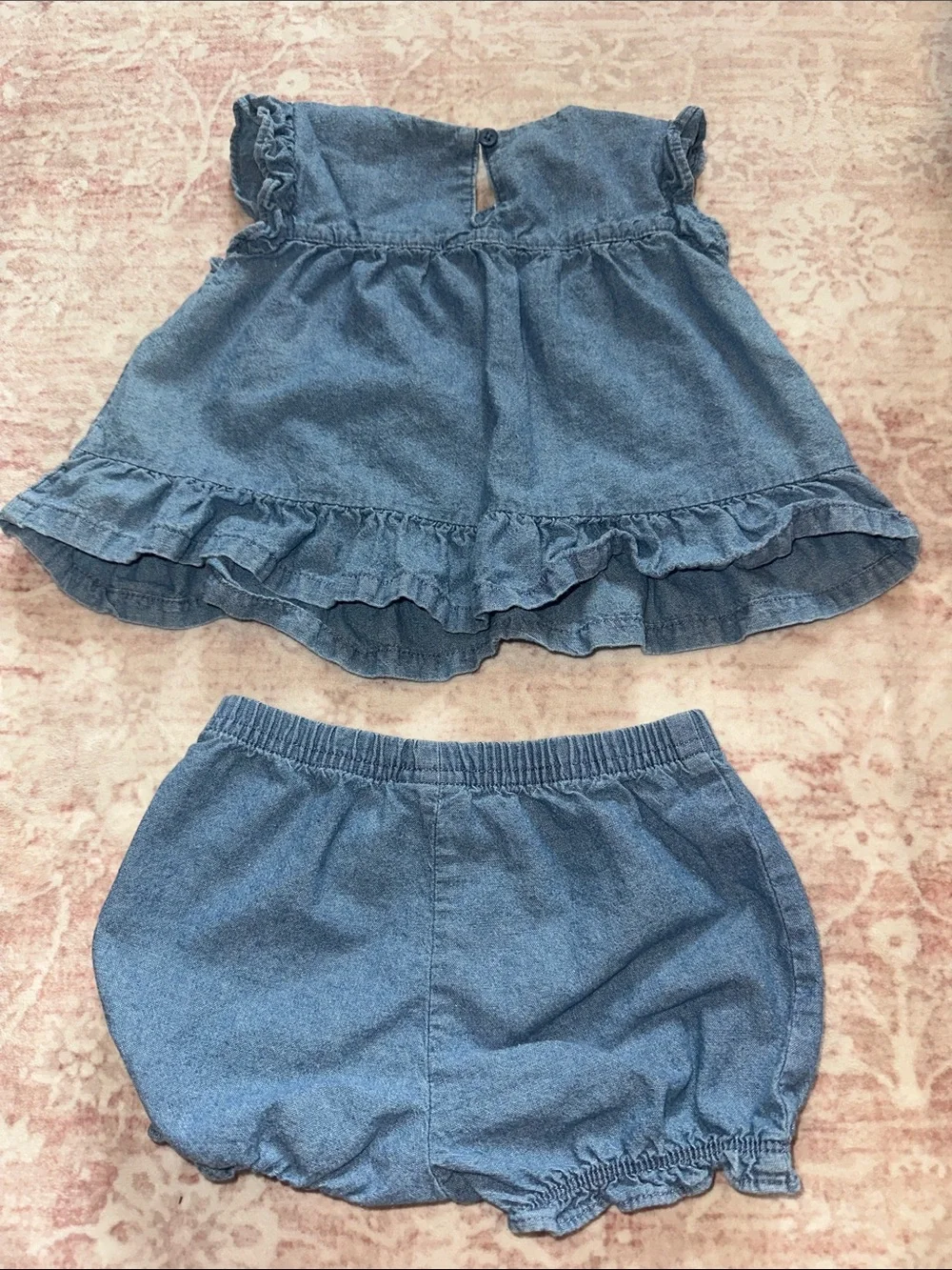 Carters denim matching set